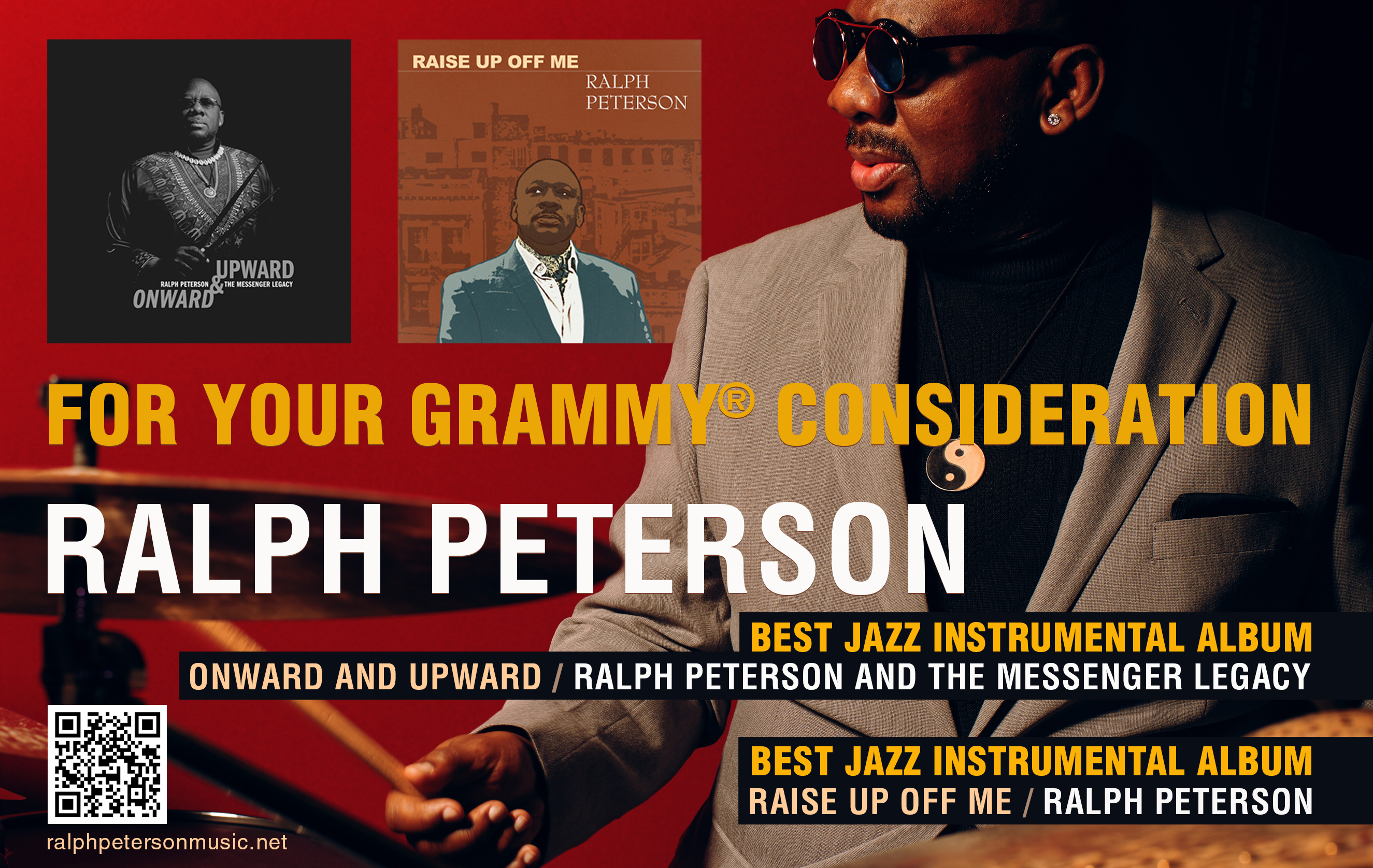 Ralph Peterson Drummer Grammy 2022 Ad